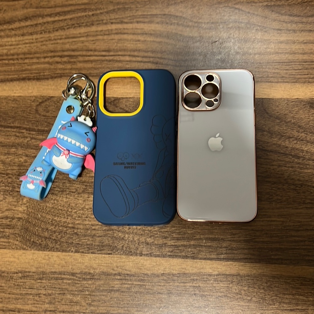 Iphone 13 pro cases with key chain
